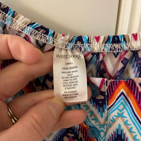 Aztec Striped Dress - Picture 3 of 4